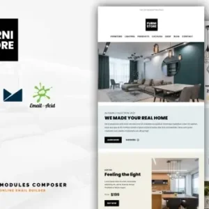 Furnistore – E-Commerce Responsive Email Template