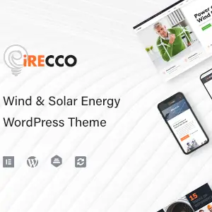 iRecco Theme – Wind & Solar Energy WordPress Theme