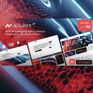 Neuros Theme | AI Agency & Technology WordPress Theme
