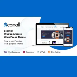 Ecomall Theme – Elementor Electronics WooCommerce Theme