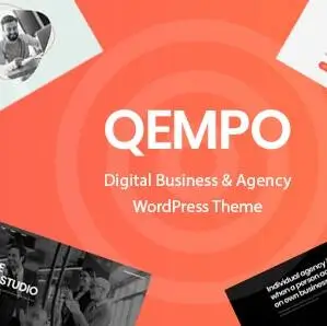 Qempo Theme – Digital Agency Services WordPress Theme