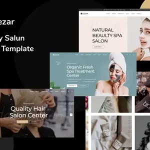 Lezar – Beauty Salon & Spa HTML Template