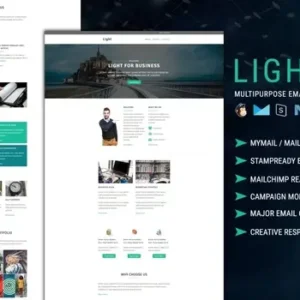 LIGHT – Multipurpose Responsive Email Template