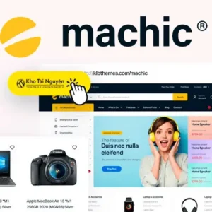 Machic Theme – Electronics Store WooCommerce Theme