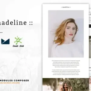 Madeline – E-commerce Responsive Email Template