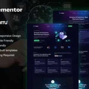 Marru – Saas & AI Services Elementor Pro Template Kit