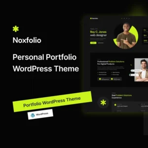 Noxfolio – Portfolio Resume WordPress Theme