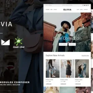 Olivia – E-commerce Responsive Email Template