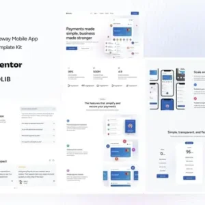 PayMe – Payment Gateway Mobile App Elementor Template Kit