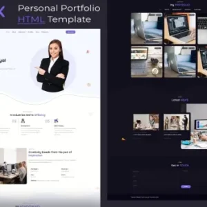 Personal Portfolio HTML Template – Borox