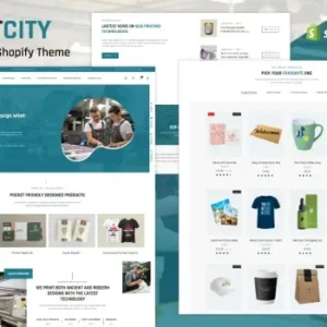 Printcity – Print Shop Shopify Theme