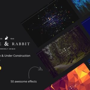 Rabbit – Coming Soon Hugo Theme | HTML Template