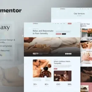 Relaxy – Spa & Wellness Elementor Template Kit
