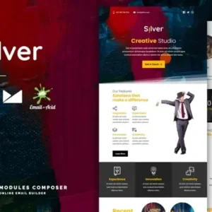 Silver – Agency & Startup Responsive Email | Email Templates