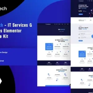 SolveTech – IT Services & Solutions Elementor Pro Template Kit