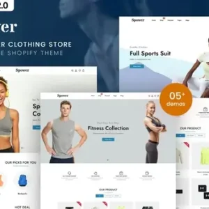 Spower – Sportwear Clothing Shopify 2.0 Theme