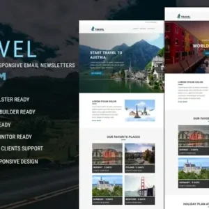 Travel – Multipurpose Responsive Email Template