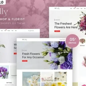 Tully – Flower Shop & FloristShopify 2.0 Theme
