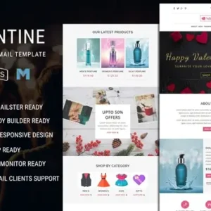 Valentine – Responsive Email Template