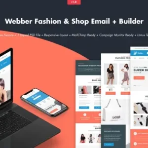 Webber – Fashion, Shop & Store Email + Builder | Email Templates