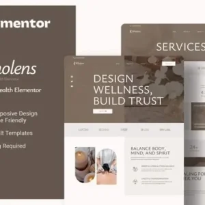 Wholens – Alternative Health Elementor Template Kit