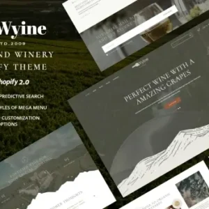 Wyine – Wine Shop & Liquor Store Shopify | Shopify Themes